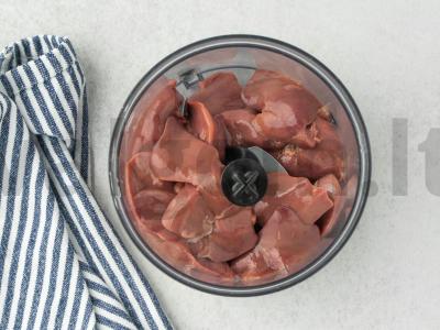 Kotletai „Meškos kojos“ Žingsnis 2