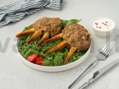 Kotletai „Meškos kojos“ pagrindine nuotrauka