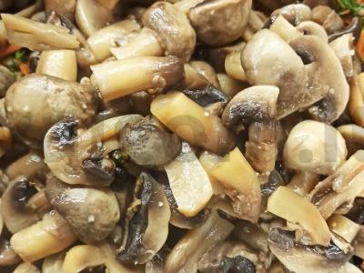 Marinuoti pievagrybiai su morkomis Žingsnis 9