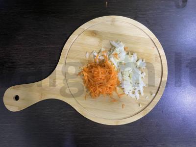 Vištienos kotletai su makaronais, kepti orkaitėje Žingsnis 2