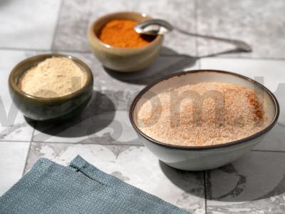 Kepti žemės riešutai su prieskoniais Žingsnis 4