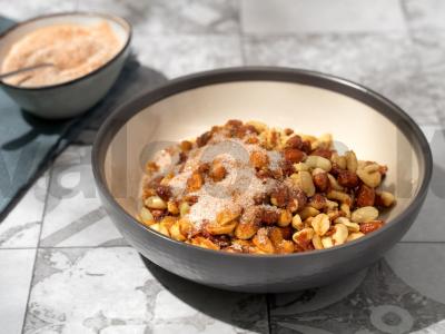 Kepti žemės riešutai su prieskoniais Žingsnis 5