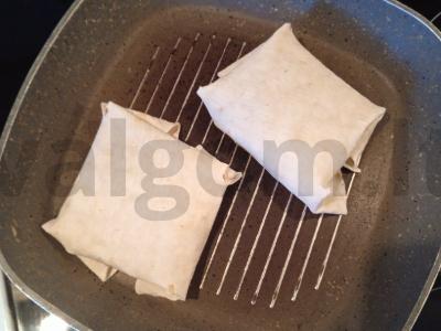 Tortilija su vištienos stripsais ir daržovėmis Žingsnis 7