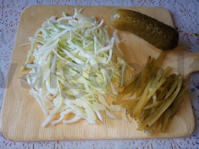 Namų šašlykas su vištienos filė ir daržovėmis Žingsnis 1