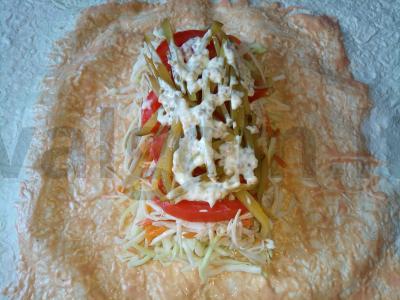 Namų šašlykas su vištienos filė ir daržovėmis Žingsnis 4