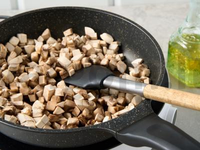 Risotto su sūriu ir grybais Žingsnis 2