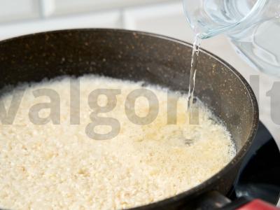 Risotto su sūriu ir grybais Žingsnis 5