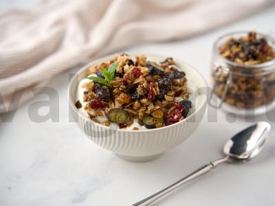 Namų muesli pagrindine nuotrauka