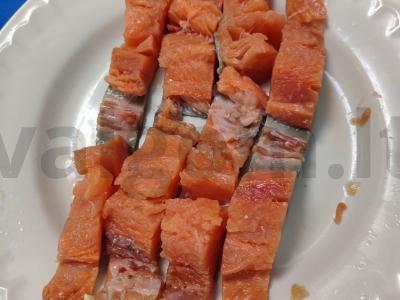 Lašiša po sūriu Žingsnis 1