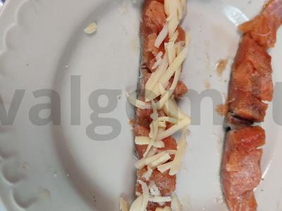 Lašiša po sūriu Žingsnis 4