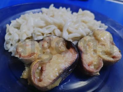 Lašiša po sūriu pagrindine nuotrauka