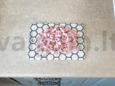 Pica su mėsos asorti Žingsnis 1