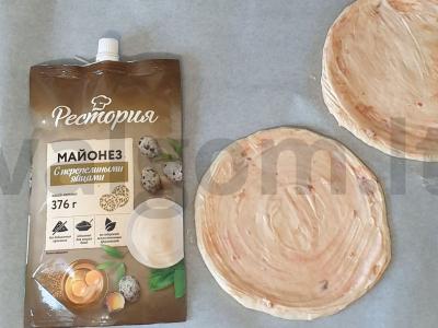 Pica su mėsos asorti Žingsnis 7