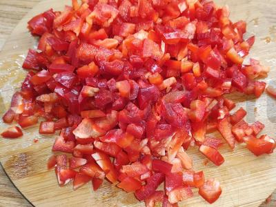 Daržovių mišinys su pupelėmis žiemai Žingsnis 3