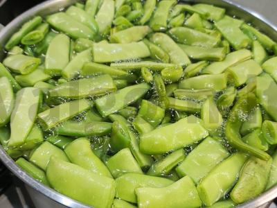 Daržovių mišinys su pupelėmis žiemai Žingsnis 6