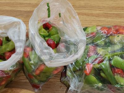 Daržovių mišinys su pupelėmis žiemai Žingsnis 9