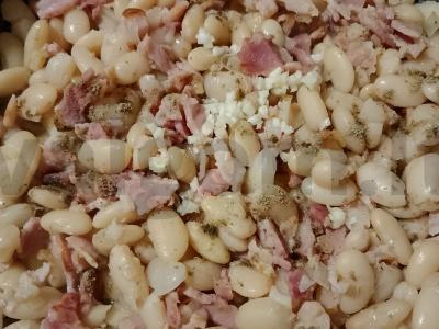 Pupelės su rūkyta šonine Žingsnis 3