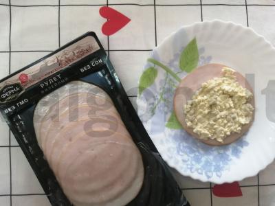 Užkandis „Filė ritinėliai“ Žingsnis 6