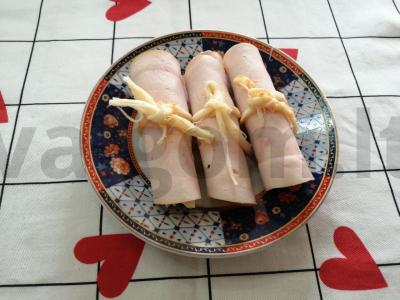 Užkandis „Filė ritinėliai“ Žingsnis 8