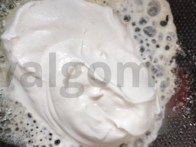 Švelni brokoliai grietinės ir česnako padaže per 10 minučių Žingsnis 3