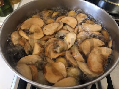 Saldus džiovintų vaisių kompotas Žingsnis 3