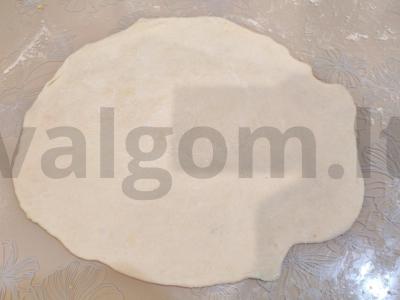 Varškės ir džemo pyragas Žingsnis 3