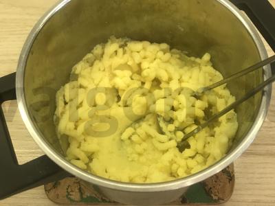 Bulvių košė su straciatella Žingsnis 2