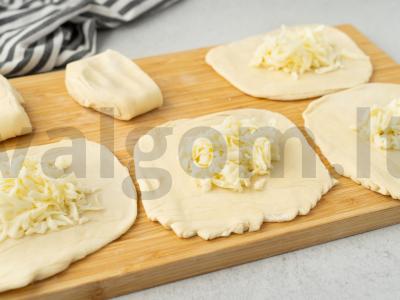 Penuoti hachapuri Žingsnis 6