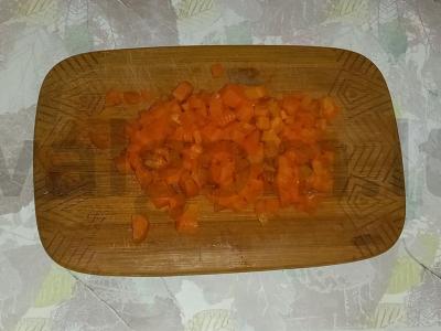 Olivje salotas su virta dešra Žingsnis 3