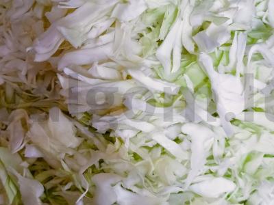 Žieminė kopūstų salota per 1 dieną Žingsnis 1