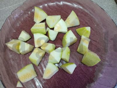 Žalias troškinys su cukinija, brokoliais ir Briuselio kopūstais Žingsnis 1