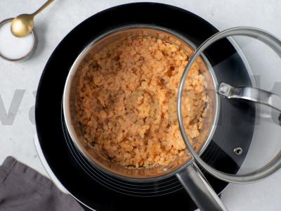 Lęšiai su karčiu Žingsnis 1