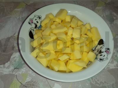 Grikių sriuba su bulvėmis ir vištienos filė Žingsnis 2