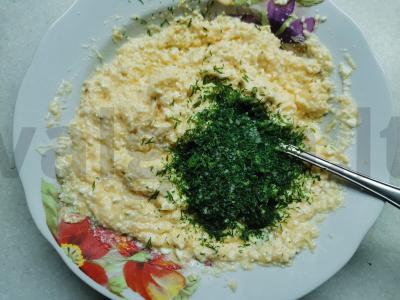 Sūrio ir varškės pyragaitis Žingsnis 2