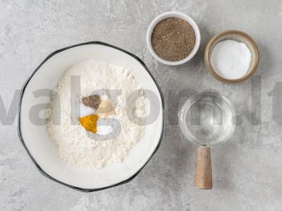 Kalakutų spragėsiai Žingsnis 2