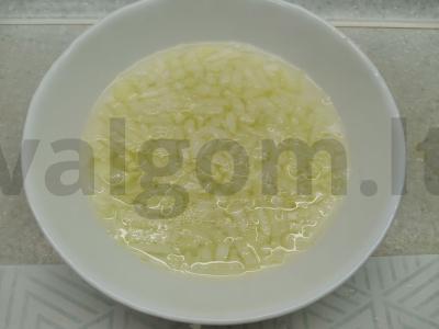 Salotas „Granatų apyrankė“ su rūkytomis vištienos krūtinėlėmis Žingsnis 5