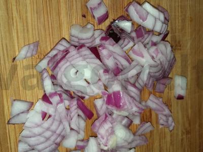 Dietinis įdarytas pipiras Žingsnis 2