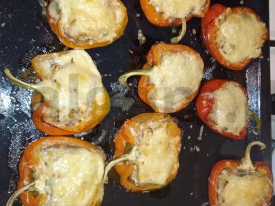 Dietinis įdarytas pipiras Žingsnis 6