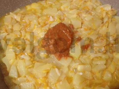 Cukinijų ikra su pomidorų pasta Žingsnis 5