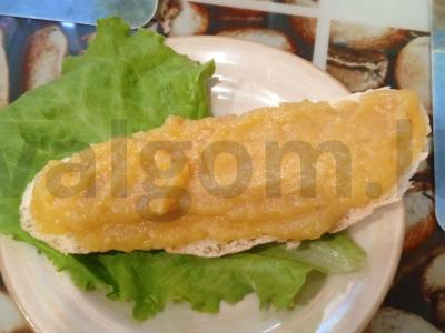 Cukinijų ikra su pomidorų pasta pagrindine nuotrauka