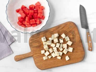 Salotas su arbūzu ir kalakutienos filė Žingsnis 4