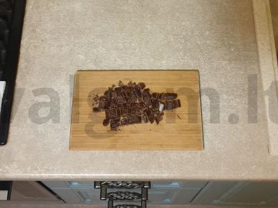 Šokoladiniai sausainiai su cukrumi iš kanų Žingsnis 2