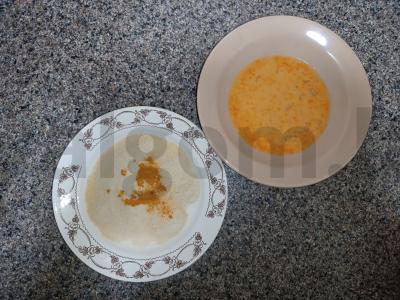 Tempura ritinėliai be kilimėlio Žingsnis 7