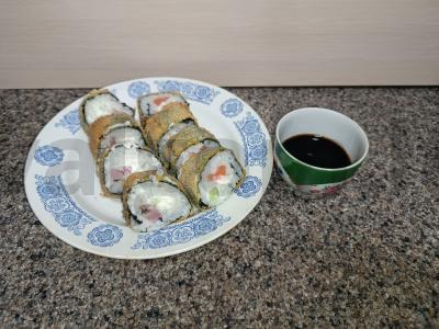 Tempura ritinėliai be kilimėlio pagrindine nuotrauka