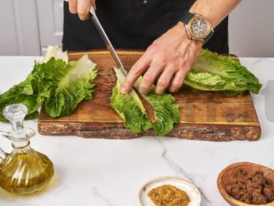 Sūrio salotos su pomelo Žingsnis 3