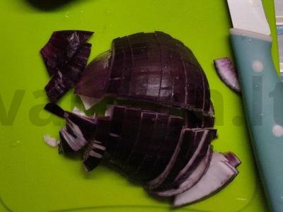 Kiaulienos šonkauliai marinate su actu Žingsnis 2