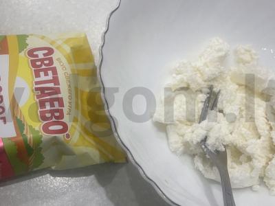 Sūrio pyragėliai „Varškės siela“ Žingsnis 1