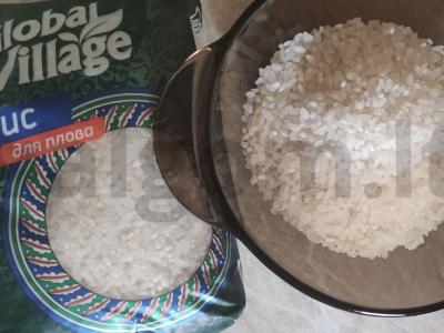 Ryžiai su vištiena ir daržovėmis Žingsnis 4