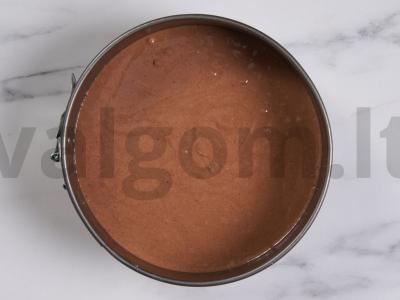 Lengvas tortas su grietinės kremu Žingsnis 5