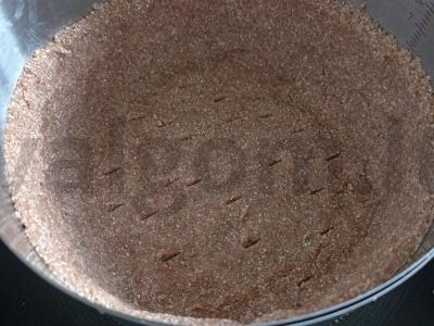 Grikių pyragas „Lorena“ su ožkos rikota, pienu ir baziliku Žingsnis 2